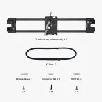 Obrázek Bambu Lab Karbonová sestava nosníku osy X pro X1/P1P - X-Axis Carbon Rods Assembly