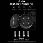 Obrázek Sada 4 trysek na Creality K1 - 0.4mm, 0.6mm a 0.8mm