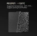Obrázek Biqu PEI+PET - Tisková podložka pro Bambu Lab X1/P1P