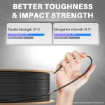 Obrázek Elegoo RAPID PLA+ Šedá / Gray 1 kg