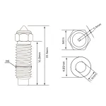 Obrázek Tryska pro Elegoo Neptune 4 Plus a 4 Max
