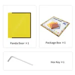 Obrázek BIQU Panda Door PC Upgrade Panel pro Bambu Lab P1/X1 Tiskárny