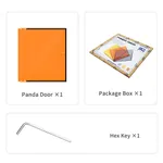 Obrázek BIQU Panda Door PC Upgrade Panel pro Bambu Lab P1/X1 Tiskárny