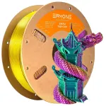 Obrázek ERYONE PLA Filament - Tříbarevný 1kg (zelená, fialová, žlutá)