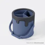 Obrázek Bambu Lab PLA-CF Lava Gray / šedá s karbonovými vlákny - Refill bez cívky