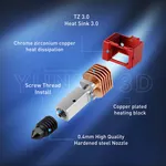 Obrázek Bambu Lab X1 bi-metalový hotend V3