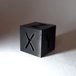 Obrázek AURAPOL PLA 3D Filament Černá 1 kg 1,75 mm