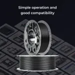 Obrázek Creality CR PLA Carbon Černá / Black 1,75 mm 1 kg