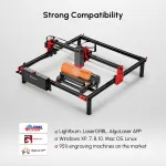 Obrázek AlgoLaser Univerzální Rotační Válec RR2 Roller Pro CNC Gravírky Plotr pro Válcové Gravirování