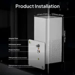 Obrázek ELEGOO Mini Heater – inteligentní ohřívač komory pro pryskyřicové 3D tiskárny (120 W)