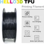 Obrázek Hello3D Flexible TPU 0,8 kg – Rainbow A