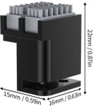 Obrázek Alternativní silikonový kartáč trysky pro Bambu Lab X1/P1 - včetně základny