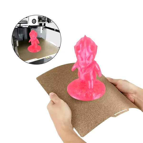 Obrázek Bambu Lab X1 P1 A1 oboustranný zrnitý PEI tiskový plát s QR kodem