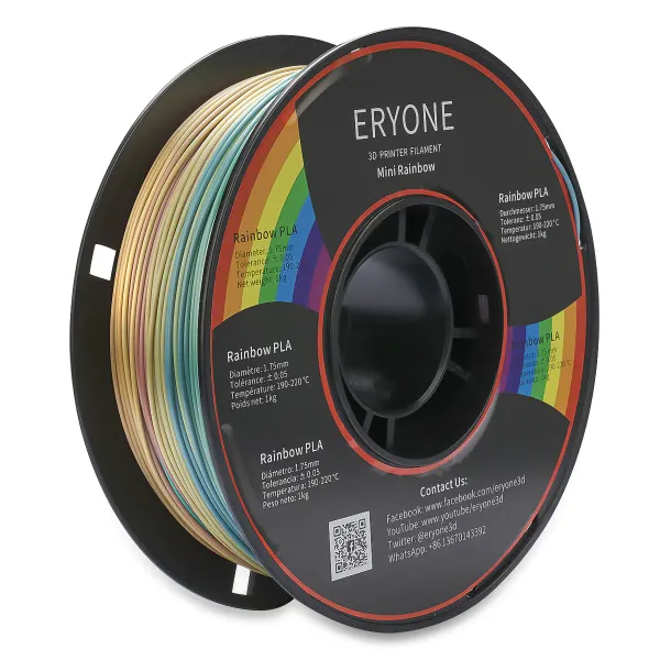 Obrázek ERYONE PLA Filament - Mini rainbow 1kg (Mini duha)