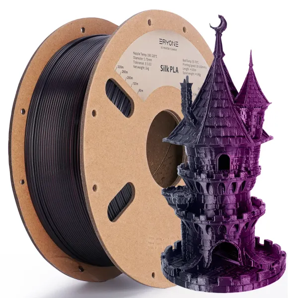 Obrázek ERYONE PLA Filament - Dvoubarevný 1kg (černá, červená růže)