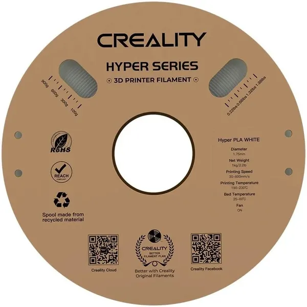 Obrázek Hyper PLA Broskev / Peach Creality 1,75 mm 1 kg