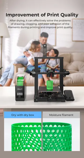 Obrázek Creality Filament Dry Box 2.0 / Sušička / Vysoušeč filamentu Verze 2