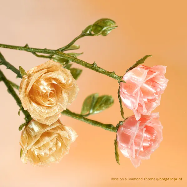 Obrázek Bambu Lab PETG Translucent Light Blue / průhledná světle modrá - Refill bez cívky