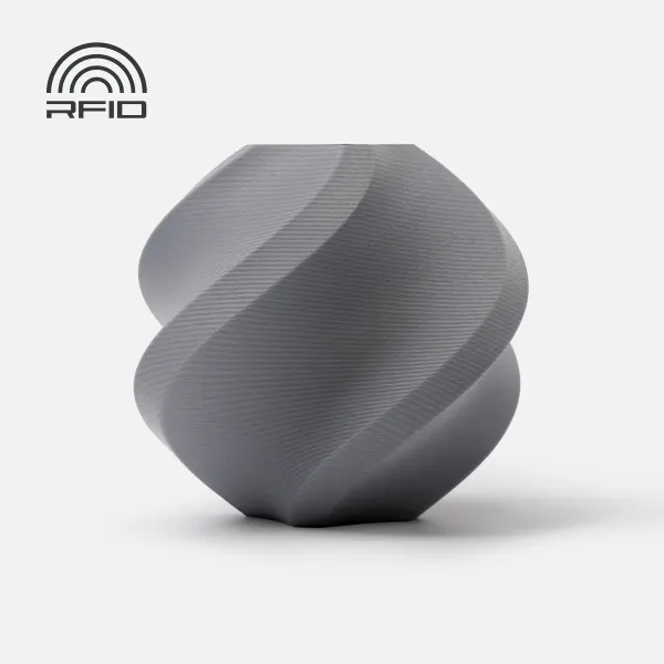 Obrázek Bambu Lab PLA Matte Ash Grey (šedá)