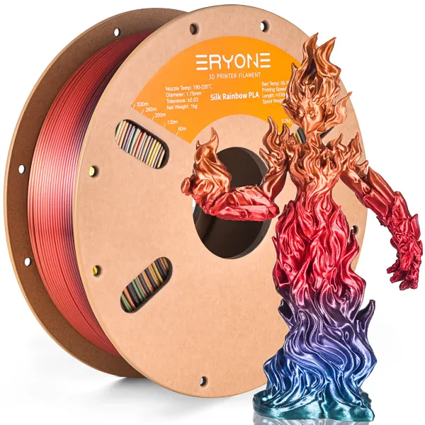 Obrázek ERYONE PLA Filament - Sunset rainbow 1kg (duha západu slunce)