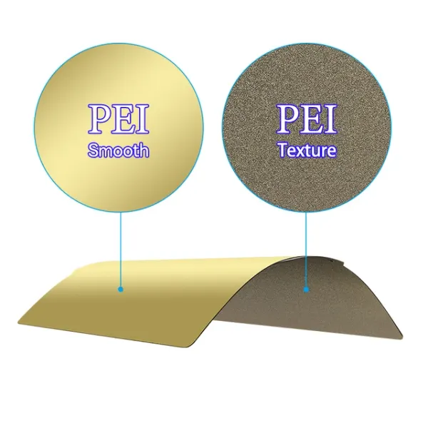 Obrázek Tiskový plát hladký a zrnitý PEI od Idea Former pro Bambu Lab P1P P1S X1 A1