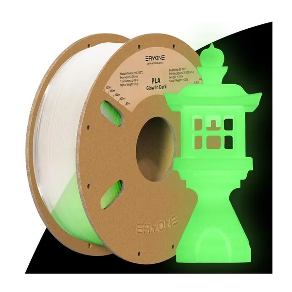 Obrázek ERYONE PLA Filament - Svítící zelená / Luminous Green