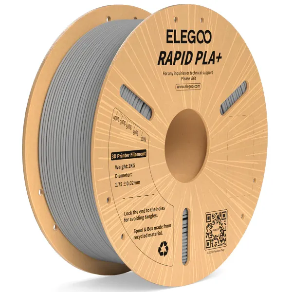 Obrázek Elegoo RAPID PLA+ Šedá / Gray 1 kg