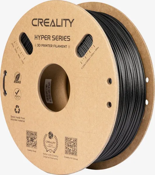 Obrázek Hyper PLA-CF Černá / Black Creality 1,75 mm 1 kg