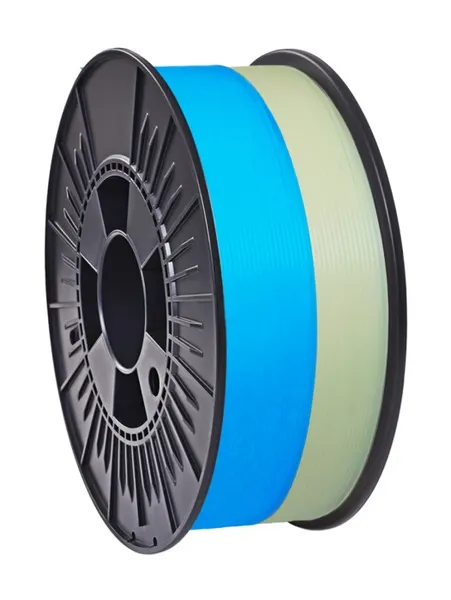 Obrázek ABS 702 Svíticí Modrá / Glowing Blue Nebula 1,75 mm 1 kg