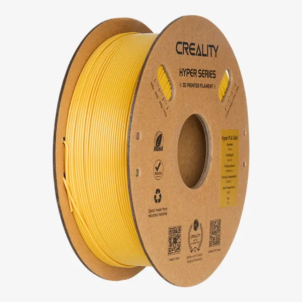 Obrázek Hyper PLA Zlatá / Gold Creality 1,75 mm 1 kg