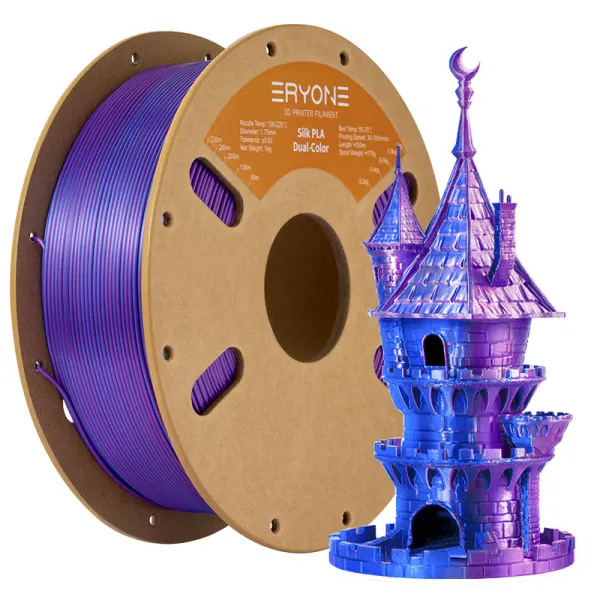 Obrázek ERYONE PLA Filament - Dvoubarevný 1kg (fialová, modrá)