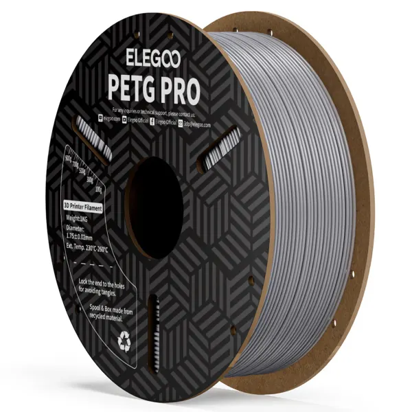 Obrázek Elegoo PETG Pro Šedá / Gray 1 kg