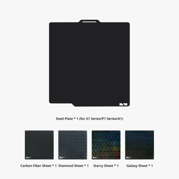 Obrázek Bambu P1/A1 3D Effect Sheet Combo