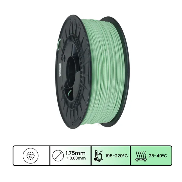 Obrázek 3DPower PLA Basic - Mátově zelená / Mint 1 kg