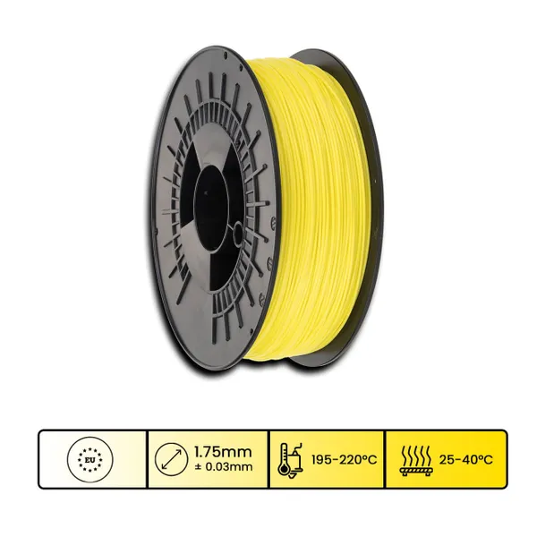 Obrázek 3DPower PLA Basic - Žlutá / Yellow 1 kg