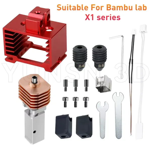 Obrázek Bambu Lab X1 bi-metalový hotend V3