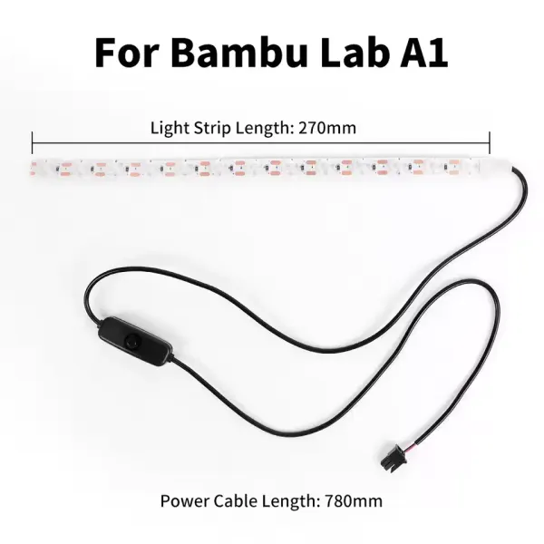 Obrázek Bambu Lab A1 LED osvětlení