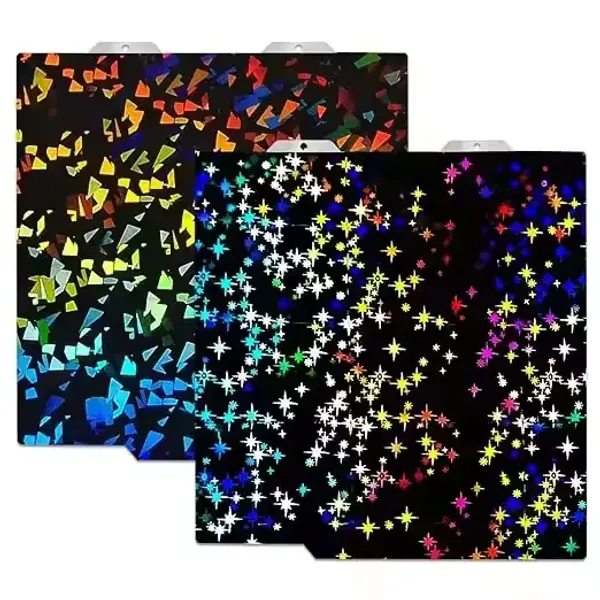 Obrázek Bambu Lab A1, P1 a X1 efektní tiskový plát (hvězda a vložka)