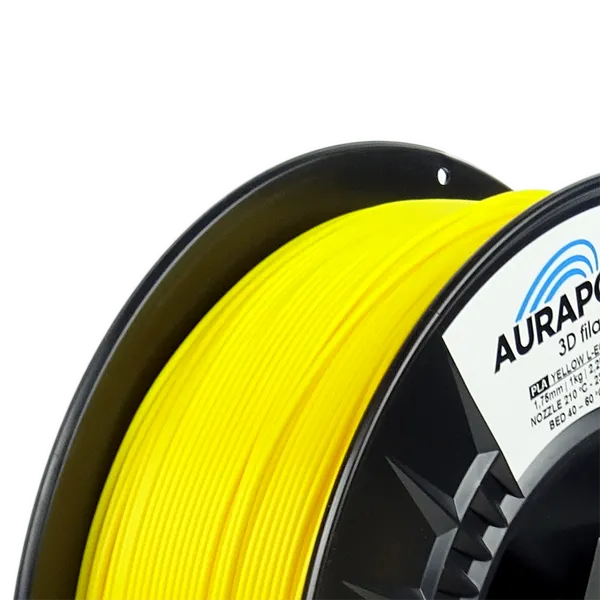 Obrázek AURAPOL PLA 3D Filament L-EGO žlutá 1 kg 1,75 mm
