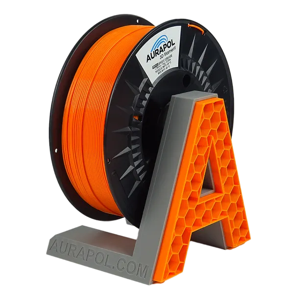 Obrázek AURAPOL PLA 3D Filament Jasně Oranžová 1 kg 1,75 mm