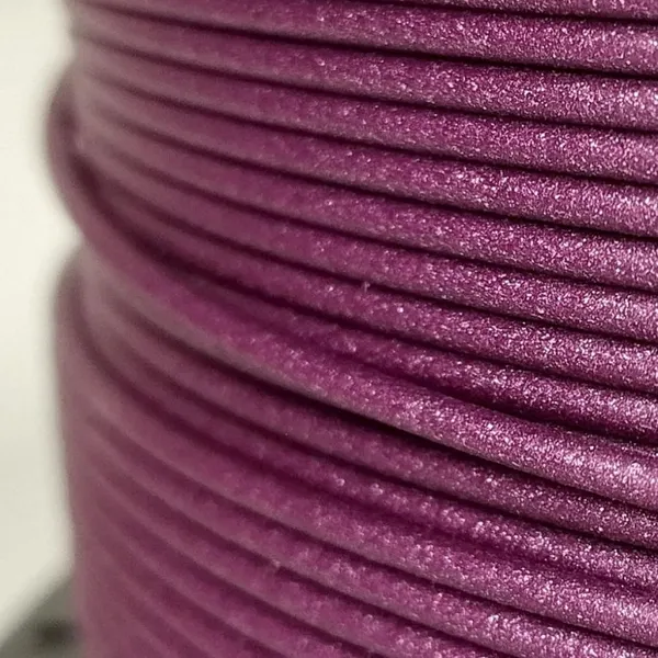 Obrázek AURAPOL PLA 3D Filament Purpurová metalíza 1 kg 1,75 mm