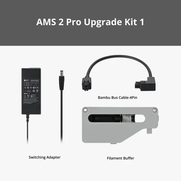 Obrázek Bambu Lab AMS 2 Pro Upgrade Kit s Bufferem Filamentu