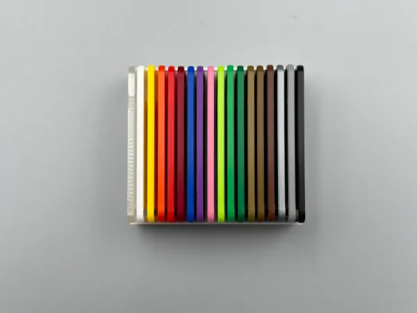 Obrázek Colorfil PLA barevný vzorník - Filament Swatches - Bez krabičky