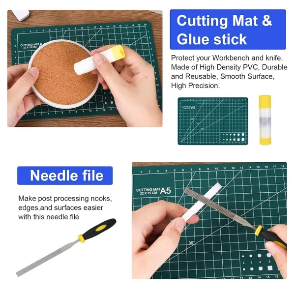 Obrázek Sada nářadí pro 3D tiskárny - 55 dílů