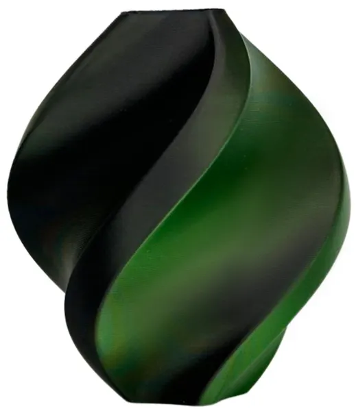 Obrázek Prof. Lab PLA Silk Dual Color Black Green (černá, zelená) 1 kg