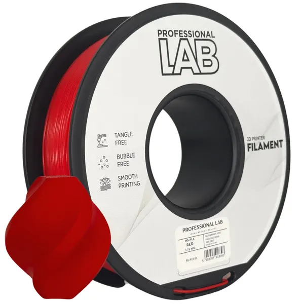 Obrázek Prof. Lab PLA Hyper Red (červená) 1 kg