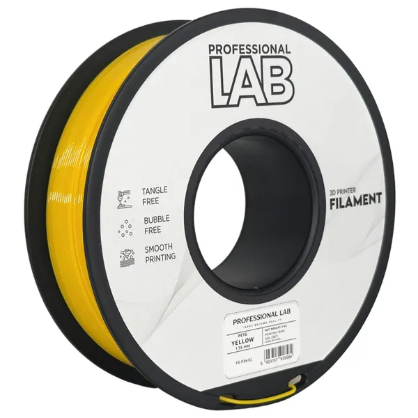 Obrázek Prof. Lab PETG Yellow (žlutá) 1 kg