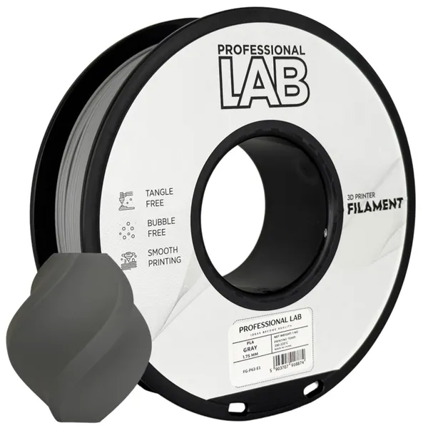 Obrázek Prof. Lab PLA Basic Gray (šedá) 1 kg