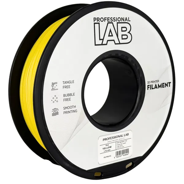 Obrázek Prof. Lab PLA Basic Yellow (žlutá) 1 kg