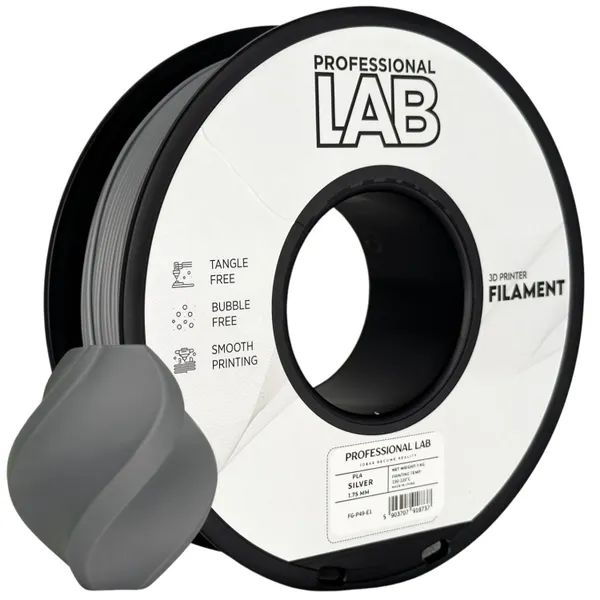 Obrázek Prof. Lab PLA Basic Silver (stříbrná) 1 kg